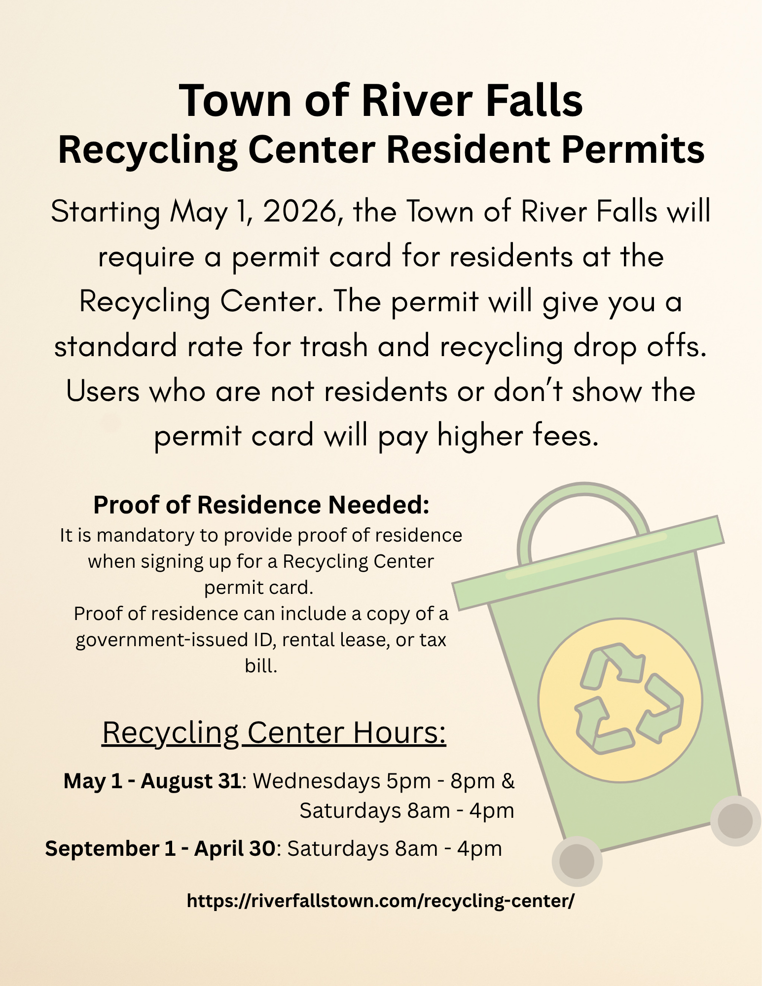 Recycling Permits